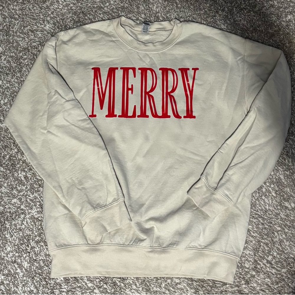 Merry Beige Sweater
